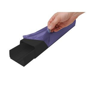 PROMO Lengte a 2m. Leidinggoot OPTIMALDUCT ODDU.110 110x75mm zwart (0505.00301.031)