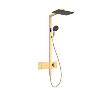 Showerpipe 210/340 1 straalsoort ShowerSelect Raindance Alive Q Polished Gold-Optic