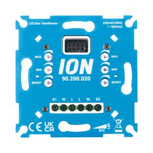 LED Duo Tastdimmer 2x150 Watt VVE=10
