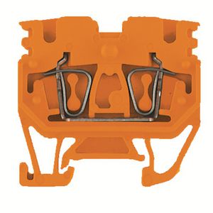 Doorvoerklem oranje 2.5mm2 1712800000 VVE=100
