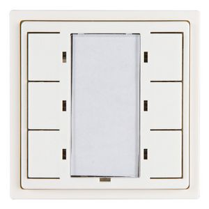 drukknop VZ wit IP20 KNX 6Kanaal