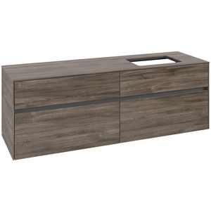 Wastafelonderkast Collaro 1600x548x500mm Sto.Oak C12200RK