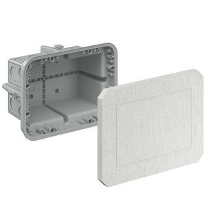 Universele inbouwbehuizing mineraalvezelplaat VVE=10