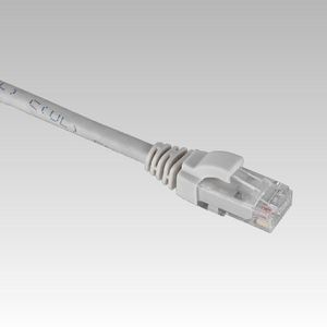 Patchkabel / netwerkkabel CAT6 UTP PVC molded grijs 0.5meter