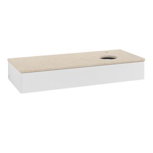 Wastafelonderkast Antao 1200x190x500mm G.White.L L12153GF