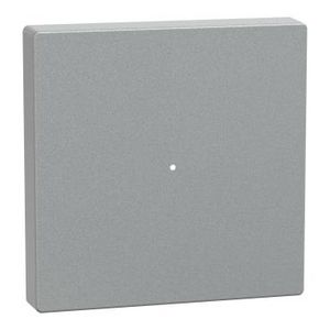 Tuimelaar Merten-System m 1-voudige drukknopmodule aluminium