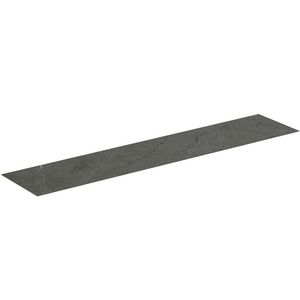 Conca keramisch afdekblad 2400x505x6mm zonder uitsnijding stone grey