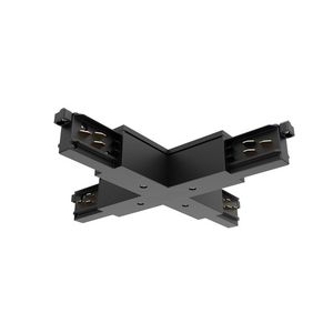 Spanningsrail ONE TRACK X-voeding 9017/B zwart