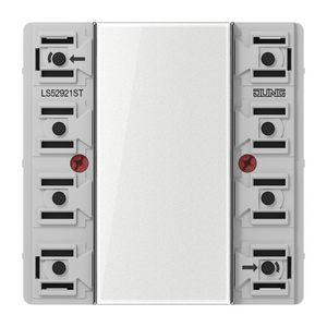 Tastermodule univ 2-voudig F50 LS range Secure KNX