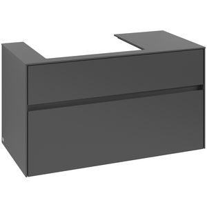 Wastafelonderkast Collaro 1000x548x500mm Graphite C017B0VR