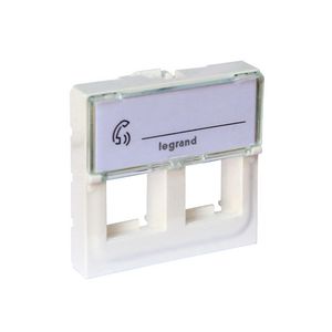 Keystone adapter 2V 2 modulen Mosaic VVE=10