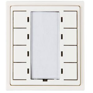 drukknop VZ wit IP20 KNX 8Kanaal