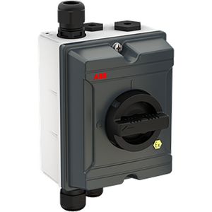 Onderhoudsschakelaar ATEX, aluminium, 16A, 3P, zwa OTA16GS3BX