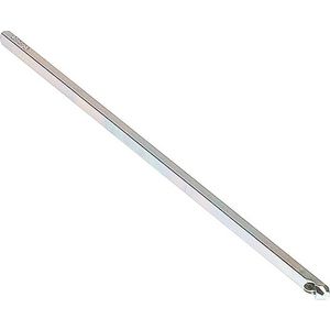 Verlengas voor bedieningsknop diameter 6mm lengte 105mm