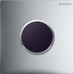 Urinoirsturing 230V type 10 ROUND mat chroom/chroom/easy-to-clean