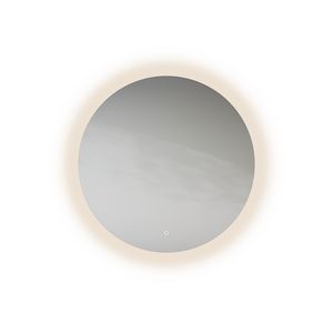 Spiegel A-LINE ROUND ø80cm indirecte  LED verlichting 3000K tip-touch knop