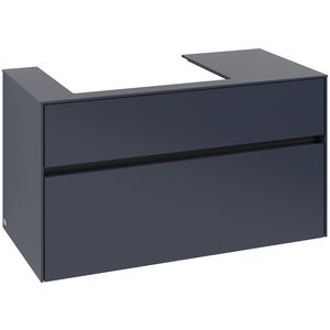 Wastafelonderkast Collaro 1000x548x500mm Marine Blue C017B0VQ