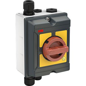 Onderhoudsschakelaar ATEX, aluminium, 16A, 4P, gee OTA16GS4YX