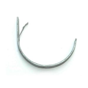 Mastgootbeugel /muurbeugel M44 gegalv. met tapgat 30x5mm