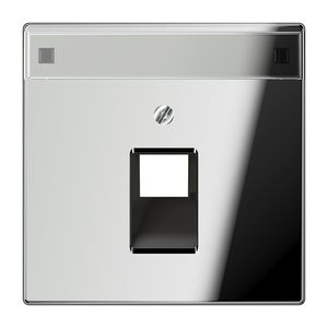 Afdekking gl,chroom voor UAE data 1-voudig LS