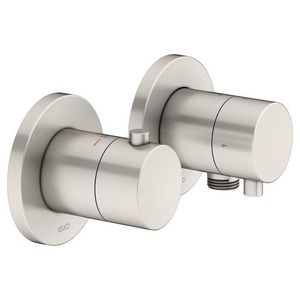 Thermostaatkraan Set UP slanaansluiting nikkel geborsteld