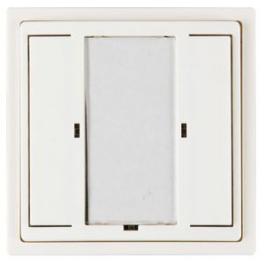 drukknop VZ wit IP20 KNX 2Kanaal