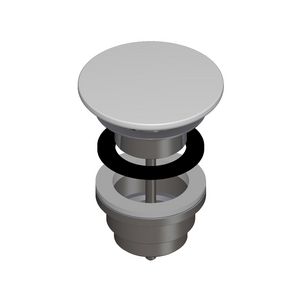 Afvoerplug met keramische afdekkAP v. wast. 81143.3/4 wit