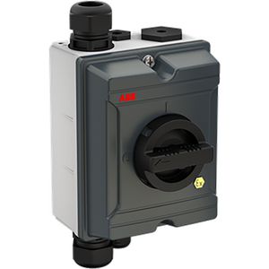 Onderhoudsschakelaar ATEX, aluminium, 40A, 4P, zwa OTA40GS4BX