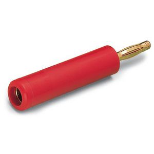 Reduceerteststeker van 4 mm-bus naar 2 mm-steker rood VVE=25