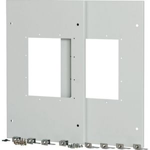 Frontplaten voor 2x IZMX16 vast B=800mm