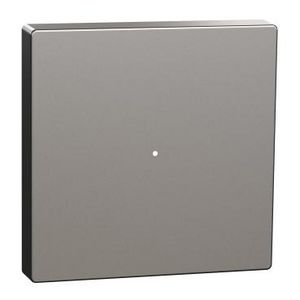 Tuimelaar Merten System M 1-voudige drukknopmodule (1/0) alu