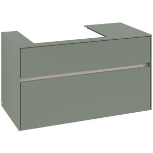 Wastafelonderkast Collaro 1000x548x500mm Soft Green C017B0AF