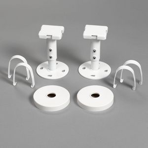 Set a 2st. Boogvoetconsole HFK RAL 9016