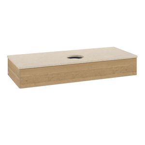 Wastafelonderkast Antao 1200x190x500mm Honey Oak K10013HN