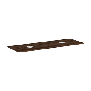 Console 1560x550mm m 2 uitsp.en Waskom zonder kraangat Xelu Q