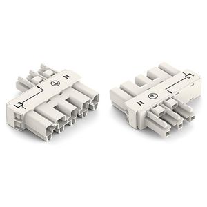 Tussenkoppelstuk 5-polig/3-polig Cod. A 770-953 VVE=50