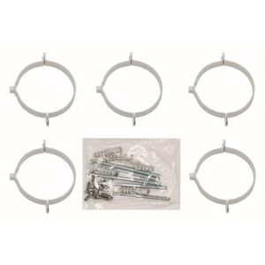 Set a 5st. Ophangbeugel 125mm