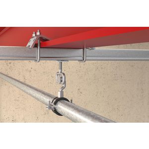 Balkklem TKR 124 therm. verzinkt VVE=10