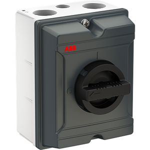 Onderhoudsschakelaar Aluminium, 40A, 3P , zonder hulpcontact KSE340GTPN