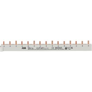 Verbindingsrail PS 3P 15 pinnen 10mm2 L1-L2-L3-L1-L2-L3-