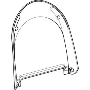 Deksel Aquaclean 4000 wit