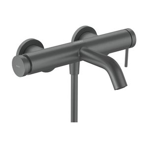 Tecturis S 1-hendel badmengkraan hoh 150mm Brushed Black Chrome incl. s-koppelingen