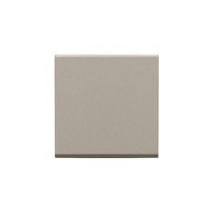 Afwerkingsset voor een enkelvoudige elektronische schakelaar of drukkn claystone textured