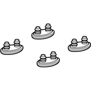 Set rubbers tbv Aquaclean zitting