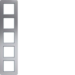 Afdekraam 5-voudig verticaal C.8 aluminium