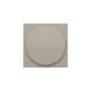 Afwerkingsset voor draaiknopdimmer of extensie incl. draaiknop claystone textured