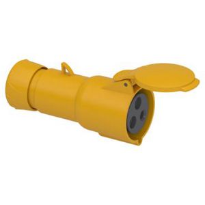 Koppelcontactstop FAST 2P+A 32A 100-130V AC 4h IP4 PratiKa