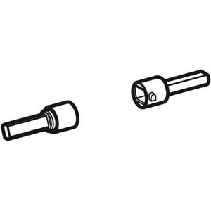 Steekbouten set WC zitting/deksel AqC4000