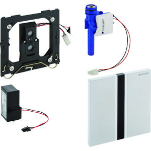 Urinoirsturing 230V type 50 SQUARE zwart chroom