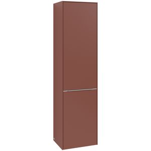Hoge kast SUBWAY 3.0 450x1710x362mm Wine Red C59300AH greep alu. glans